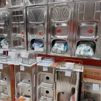 سینک دست ساز و فانتزی استیل و گرانیتی|مصالح و تجهیزات ساختمان|قم, علی آباد|دیوار