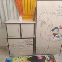 سرویس خواب کودک و نوجوان همراه 2 تخت