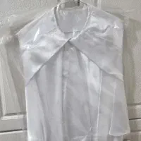 شنل کلاه دار و دکمه دار عروس