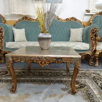 مبلمان افسون 9 نفره فروش فوری با جلو مبلی