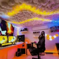 آسمان ابری|لوستر و چراغ آویز|کرمانشاه, |دیوار