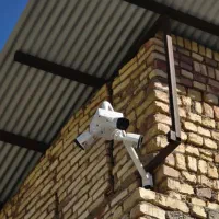 حفاظت با دوربین|دوربین مداربسته|قم, تکیه آقا سید حسنی|دیوار