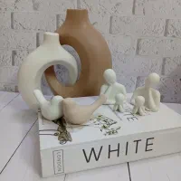 انواع ست دکوری مجسمه برای کنسول میزجلومبلی گلجا|مجسمه، تندیس، ماکت|قم, شهدا|دیوار