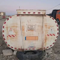 تانکر حمل سوخت 4 مواد کپسول تریلی