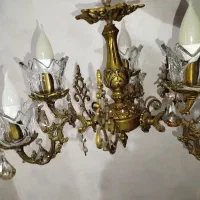 لوستر برنز|لوستر و چراغ آویز|تبریز, |دیوار