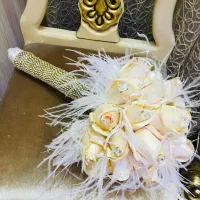 دسته گل رز جاویدان