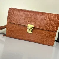 کیف مدارکی چرم طبیعی|کیف، کفش، کمربند|اندیشه, اندیشه فاز ۴|دیوار