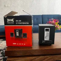 اسپیکر ساب دار در حد نو با جعبه