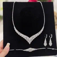 سرویس نقره جواهری ساعت نقره گارانتی دار موتور ضداب|بدلیجات|تبریز, |دیوار