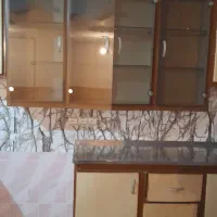 فروش کابینت فلزی شیشه به همراه هود وسینک ظرفشویی|مصالح و تجهیزات ساختمان|دوگنبدان, |دیوار