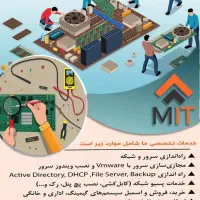 خدمات نرم‌افزاری ، سخت‌افزاری کامپیوتر و شبکه