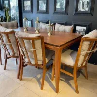 میز ناهار خوری شیوا|میز و صندلی غذاخوری|اصفهان, طامه|دیوار