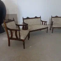 مبلمان چوبی قدیمی|مبلمان خانگی و میز عسلی|کرج, محمود آباد|دیوار