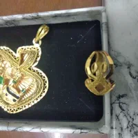 گردن آویزوانگشتر 24عیار