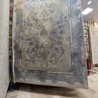 فرش ۱۲ متری سبز ترند طوسی زمینه کرمه ۱۲۰۰ شانه|فرش|مشهد, امیر|دیوار