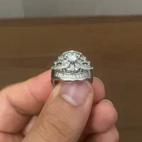 انگشتر نقره زنانه