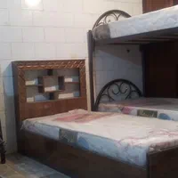 تختخواب تکنفره و دونفره چوبی و فلزی