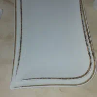 سرویس چینی ۲۴نفره طوس اسکوار لبه طلایی|ظروف سرو و پذیرایی|رباطکریم, رباطکریم|دیوار