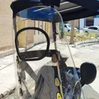 طلق و سقف موتورسیکلت کامل