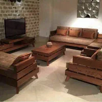 مبل راحتی پله ای دوطرفه دسته وال