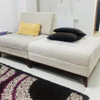 مبل L تمیز و سالم|مبلمان خانگی و میز عسلی|پرند, فاز ۵|دیوار