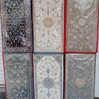 پشتی فرشی ،پارچه ترمه،شاه نشین ۵و۷تیکه ترمه اصل