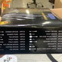 سرویس قاشق چنگال یونیک ۲۴نفره ۱۴۴پارچه|ظروف سرو و پذیرایی|نسیمشهر, |دیوار