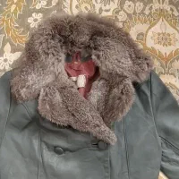 پالتو چرم اصلی با خز اصل