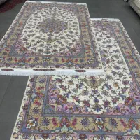 فرش دستباف (بساک)جفت ۶ متری اعلای طرح تبریز|فرش|مشکیندشت, |دیوار