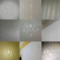 نقاشی ساختمان باطرح کاغذ دیواری|خدمات پیشه و مهارت|سیرجان, |دیوار