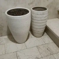 گلدان سفالی طرح سرامیک