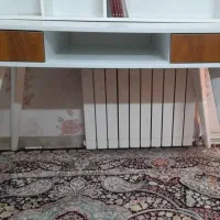فروش کتابخانه به همراه میز تحریر|کتابخانه، شلف، قفسه‌های دیواری|تهران, المهدی|دیوار