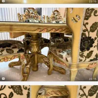 مبل سلطنتی به همراه میز نهارخوری