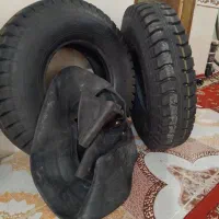 لاستیک دنا خاوری نو همراه با ۲عدد تیوب و نوار|قطعات یدکی و لوازم جانبی|شادگان, |دیوار