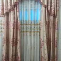 پرده اتاق خواب|پرده، رانر، رومیزی|اهواز, کوی آغاجاری|دیوار
