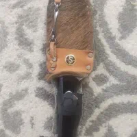 چاقو بوشکرافت دست ساز زنجانی فولاد 80crv2