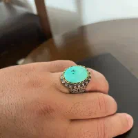 انگشتر فیروزه نقره