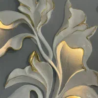 تابلو برجسته گچی دست ساز با نور مخفی ۱۰۰×۷۰|تابلو، نقاشی، عکس|تهران, تهرانپارس غربی|دیوار