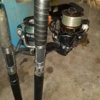 دوعدد چوب دو تیکه فایبر گلاس با متور ۴۰۰۰
