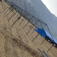 ساخت انواع اسکلت های فلزی با لوله های داربست|مصالح و تجهیزات ساختمان|ایذه, |دیوار