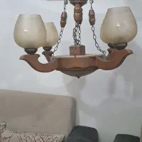 لوستر چوبی