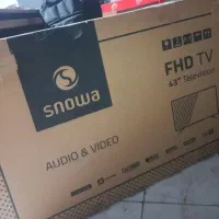 تلویزیون ۴۳ اسنوا LEDدر حد نو|تلویزیون و پروژکتور|ابهر, |دیوار
