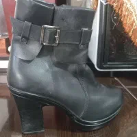 چکمه چرم سایز۴۰|کیف، کفش، کمربند|فولادشهر, مسکن مهر فولادشهر|دیوار