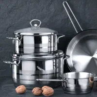 سرویس قابلمه استیل کرکماز ترکیه|ظروف پخت‌وپز|اردبیل, |دیوار