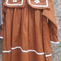 سارافون کتان دخترانه