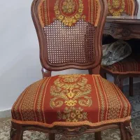 میز نهارخوری تمام چوب 8 نفره|میز و صندلی غذاخوری|شاندیز, |دیوار