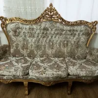 مبل و میز و صندلی غذاخوری چوبی سلطنتی
