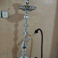 قلیان برنجی حاج اوغلی اصل حکاکی شده