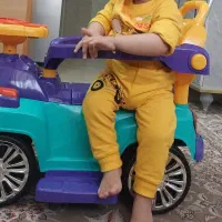 ماشین کودک با دسته هدایت