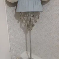 آباژور طوسی چراغ دار